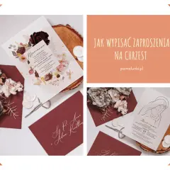 Jak elegancko wypisać zaproszenia na chrzest? Poradnik