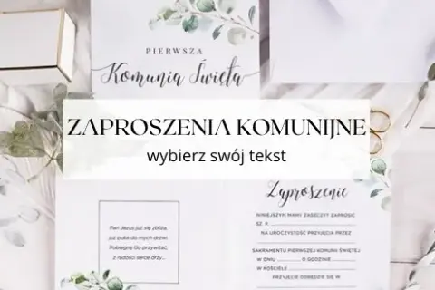 Jak wypisać zaproszenie na komunię? Poradnik i wzory tekstów