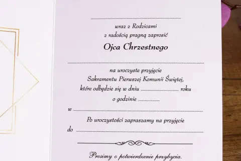 Jak wypełnić zaproszenie na komunię? Praktyczny przewodnik