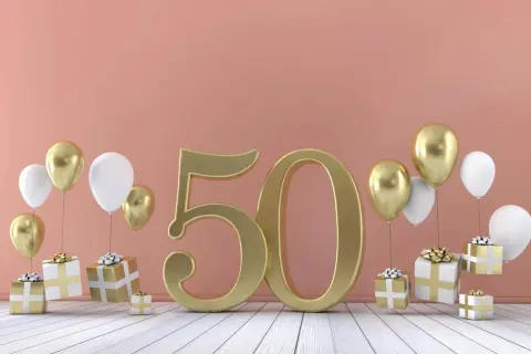 Gotowe życzenia na 50. urodziny dla mężczyzny: inspiracje