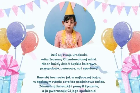 Życzenia na 6. urodziny dla dziewczynki: Gotowe teksty i inspiracje