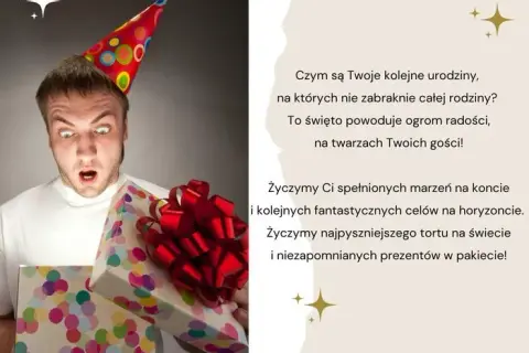 Oryginalne życzenia urodzinowe: inspiracje, które zaskoczą bliskich