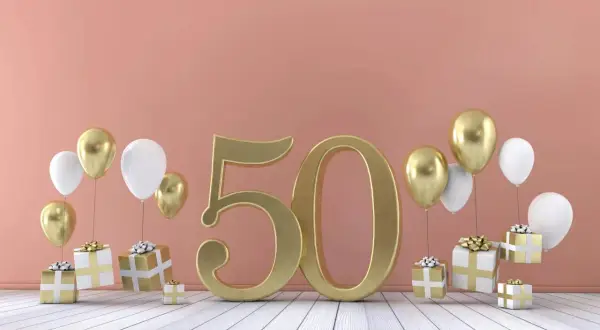 Gotowe życzenia na 50. urodziny dla mężczyzny: inspiracje