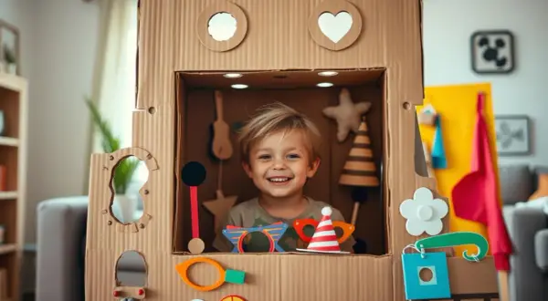 Fotobudka z kartonu: Jak zrobić krok po kroku? DIY