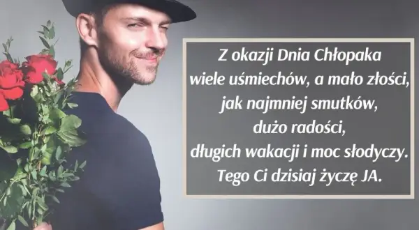 Życzenia na Dzień Chłopaka: gotowe teksty, które zachwycą