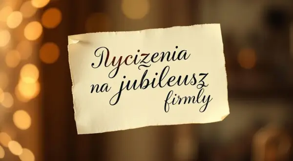 Śmieszne życzenia na jubileusz firmy: gotowe teksty i inspiracje