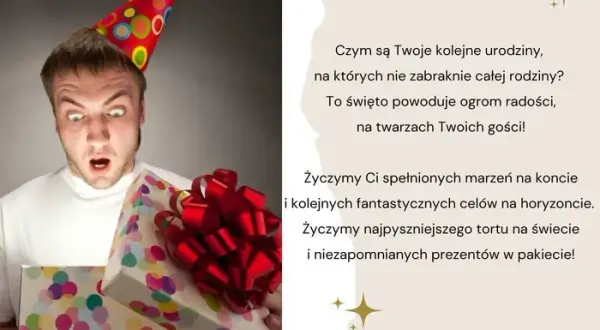 Oryginalne życzenia urodzinowe: inspiracje, które zaskoczą bliskich