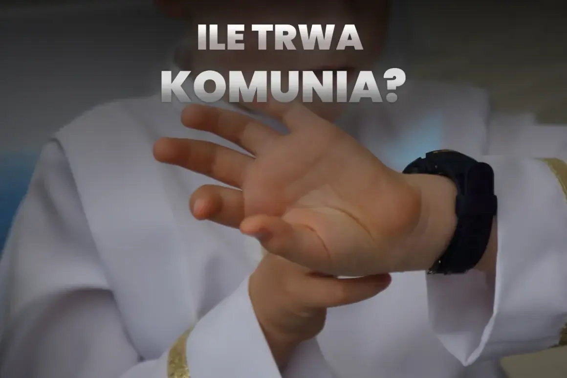 Ile trwa dzień Komunii? Msza, przyjęcie i cały harmonogram