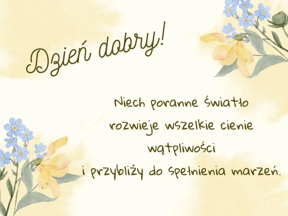 Zdjęcie Mądre życzenia na dzień dobry: Inspiruj i buduj relacje