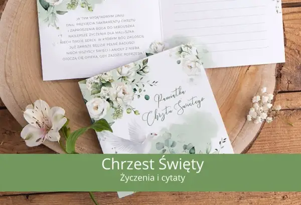 Życzenia na Chrzest: Gotowe teksty dla każdego (wzruszające, krótkie, religijne)