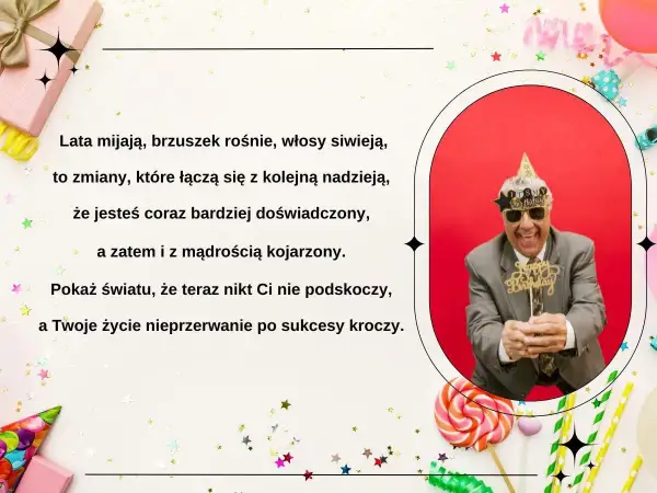 Śmieszne życzenia na 40. urodziny: Gotowe teksty dla każdego