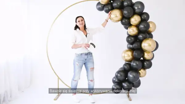Jak zrobić łuk z balonów? Prosty przewodnik krok po kroku
